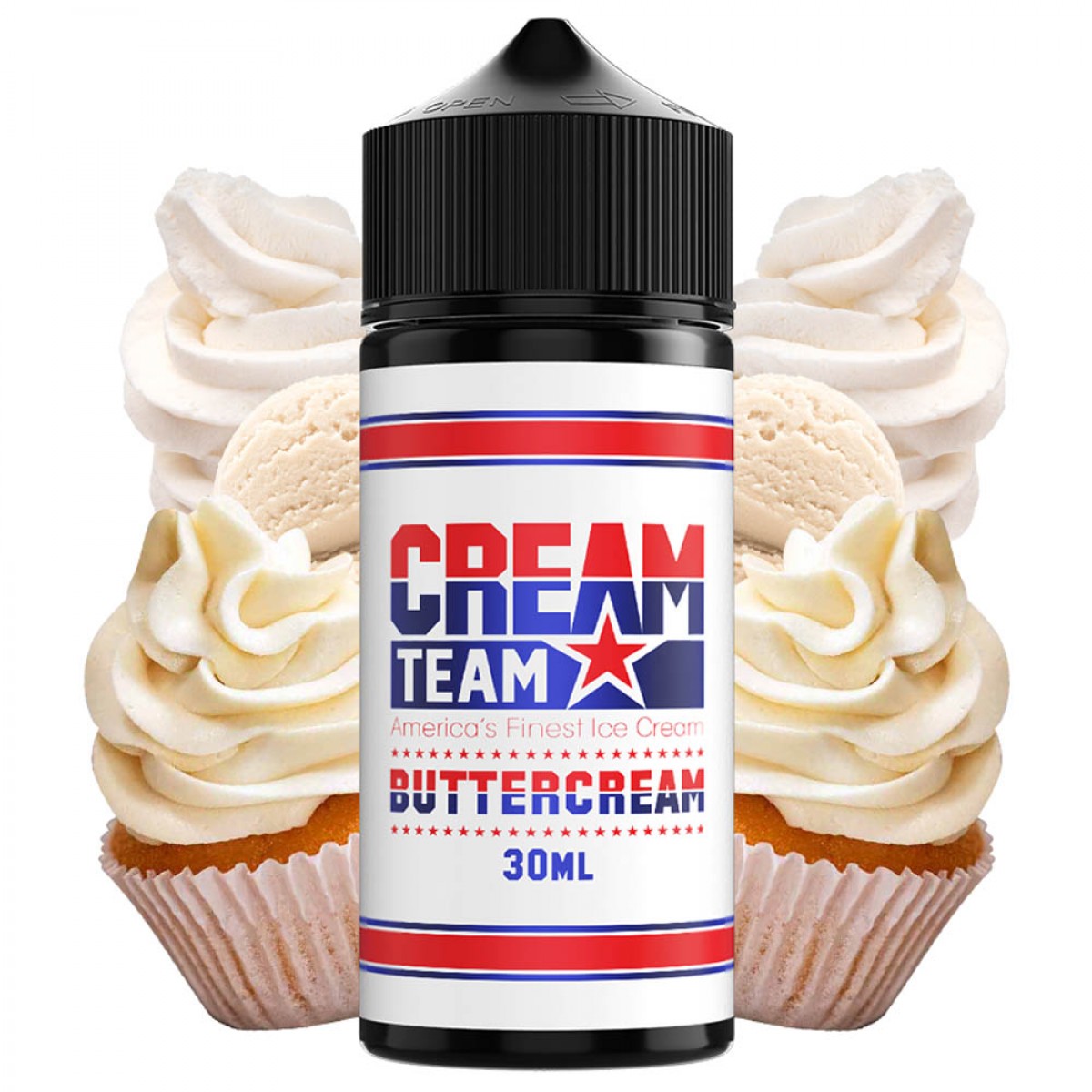  Kings Crest Cream Team Buttercream 30ml/120ml Flavorshot